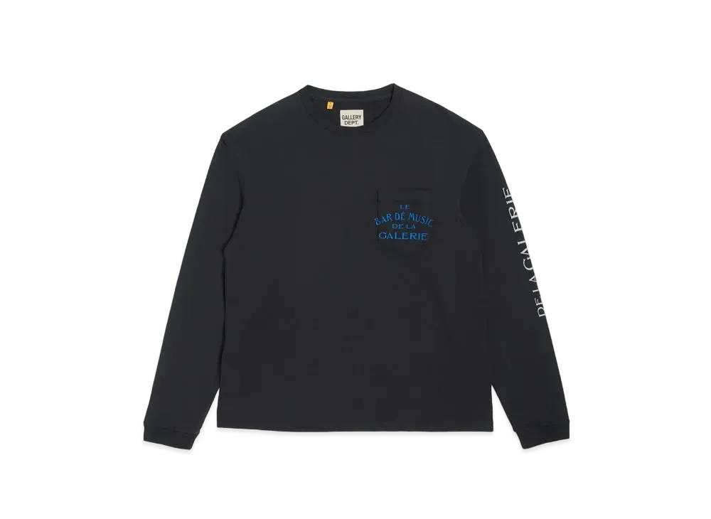 GALLERY DEPT. Le Bar Shop L/S Tee "Black"
