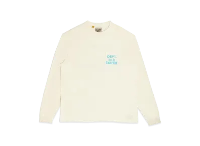 GALLERY DEPT. Dept De La Galerie L/S Pocket Tee "Cream"