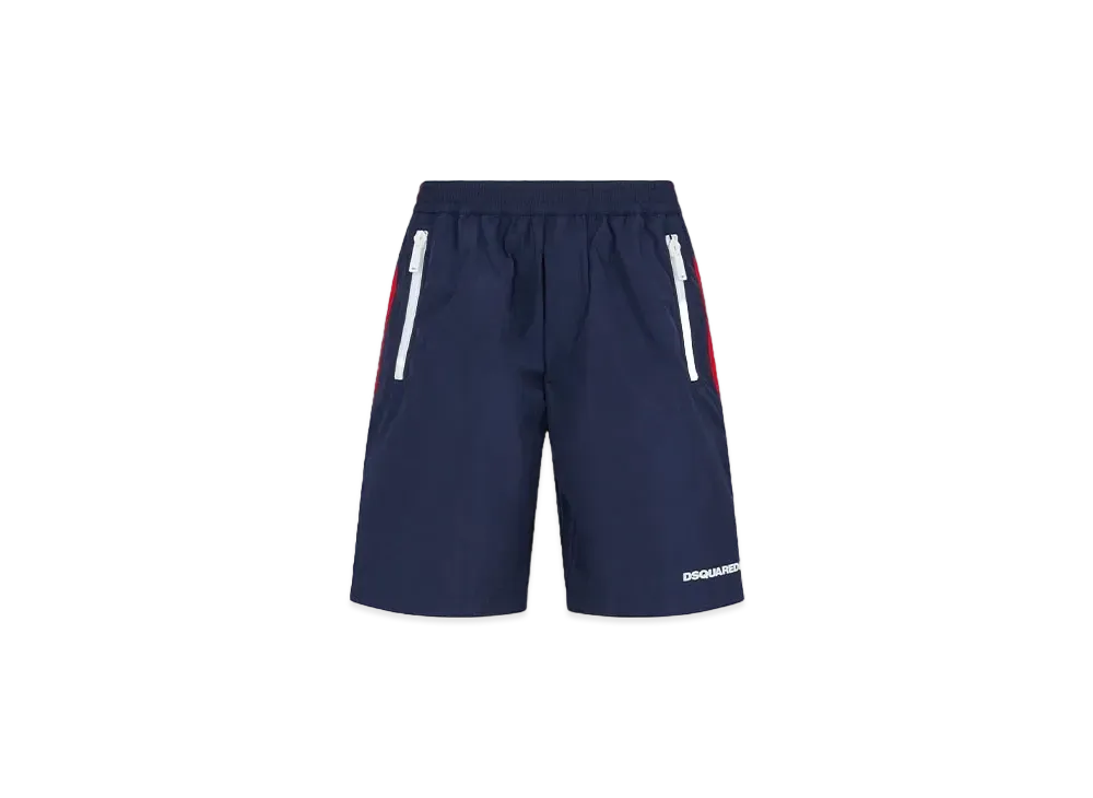 Dsquared2 90'S Urban Elastic Boxer Shorts "Navy"