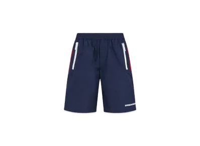 Dsquared2 90'S Urban Elastic Boxer Shorts "Navy"