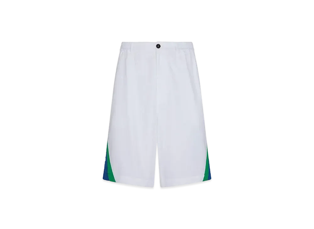 Dsquared2 Sporty Waves Surfer Shorts "White"