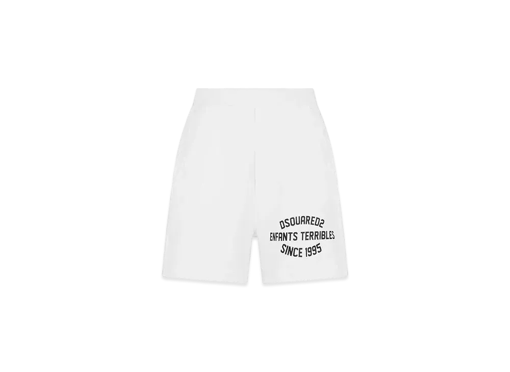 Dsquared2 Long Arnold Shorts "White"