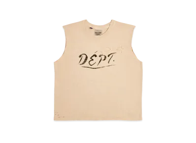 GALLERY DEPT. Sleeveless Crew Tee "Archival White"