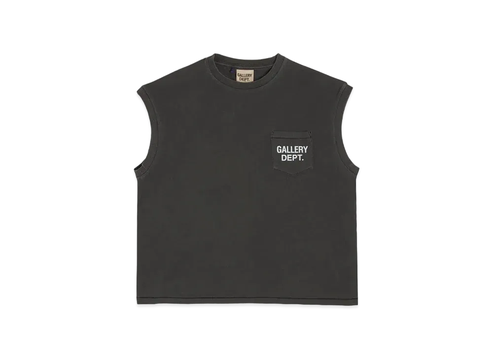 GALLERY DEPT. Augi Sleeveless Tee "Vintage Black"