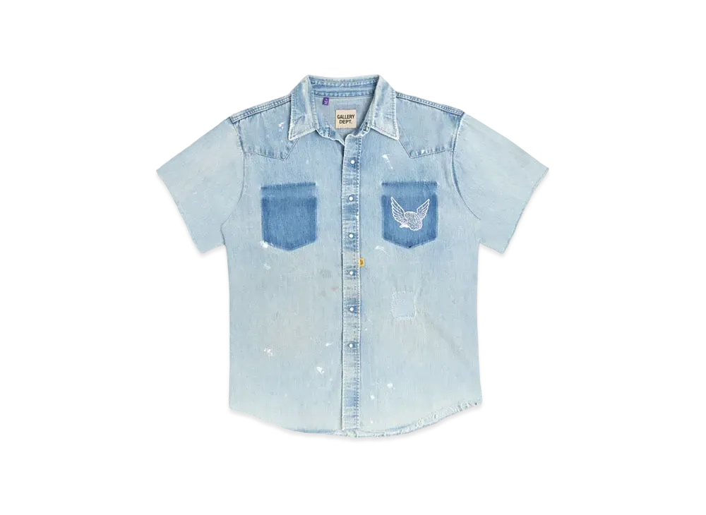 GALLERY DEPT. Jesse Denim Shirt "Light Blue"
