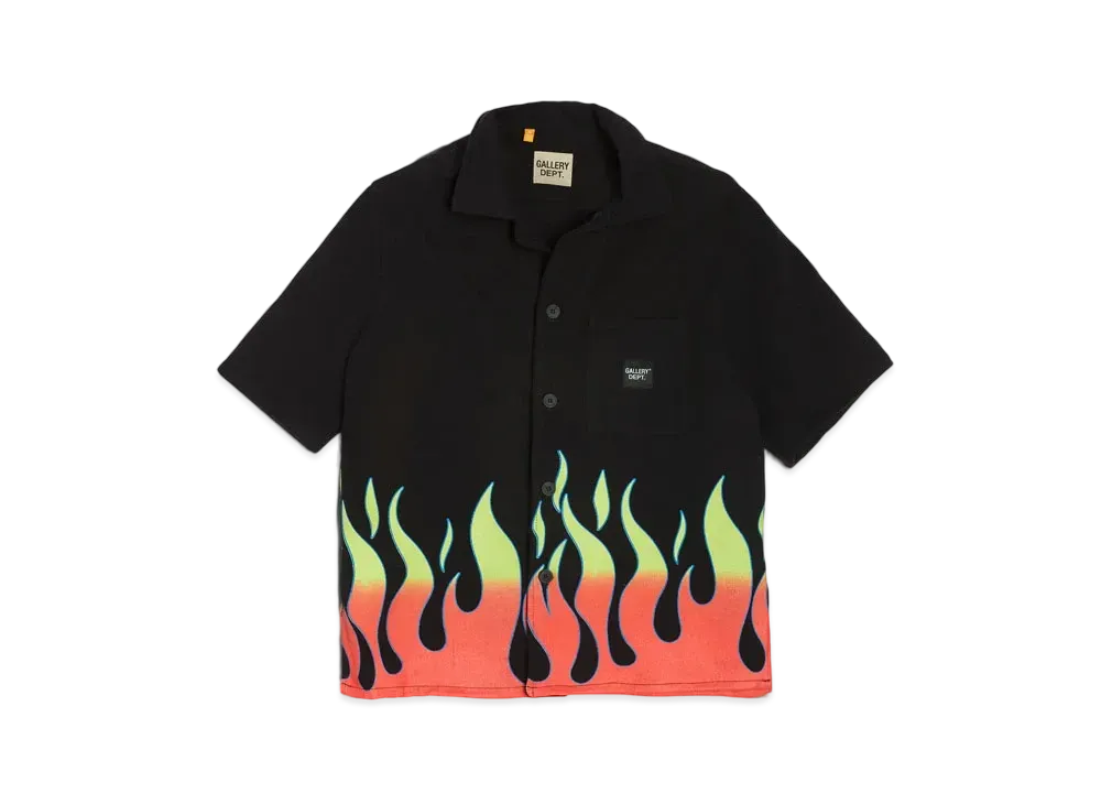 GALLERY DEPT. Parker Flame Shirt "Black"