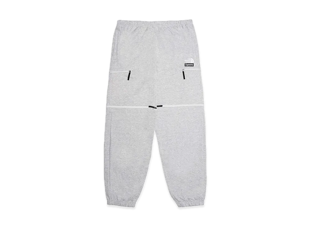 Supreme x The North Face Convertible Sweatpant "Heather Grey"
