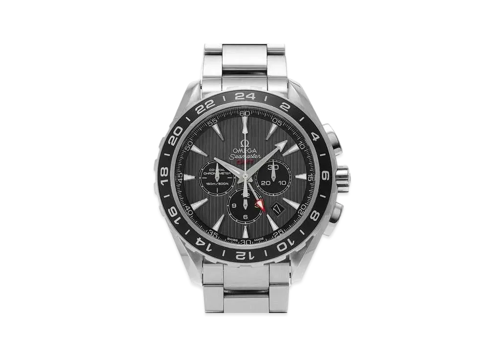 OMEGA Seamaster Aqua Terra GMT Chronograph "Gray" 231.10.44.52.06.001