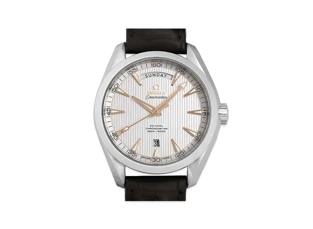 OMEGA Seamaster Aqua Terra Day-Date "Silver" 231.13.42.22.02.001