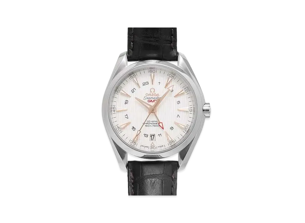 OMEGA Seamaster Aqua Terra GMT Co-Axial "Silver" 231.13.43.22.02.004