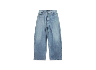 BALENCIAGA Trompe L'Oeil Large Baggy Pants "Blue"