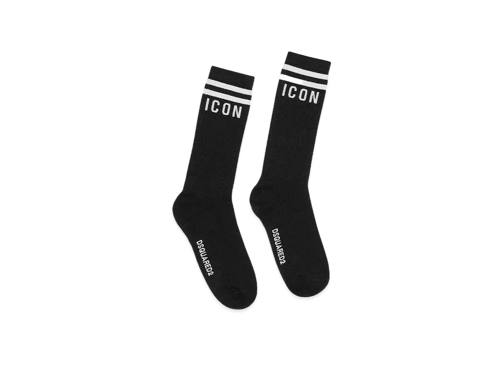 Dsquared2 Be Icon Socks "Black"