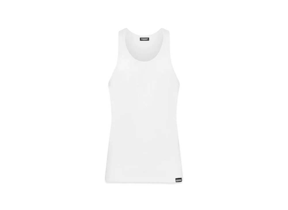 Dsquared2 D2 Signature Tank Top "White"
