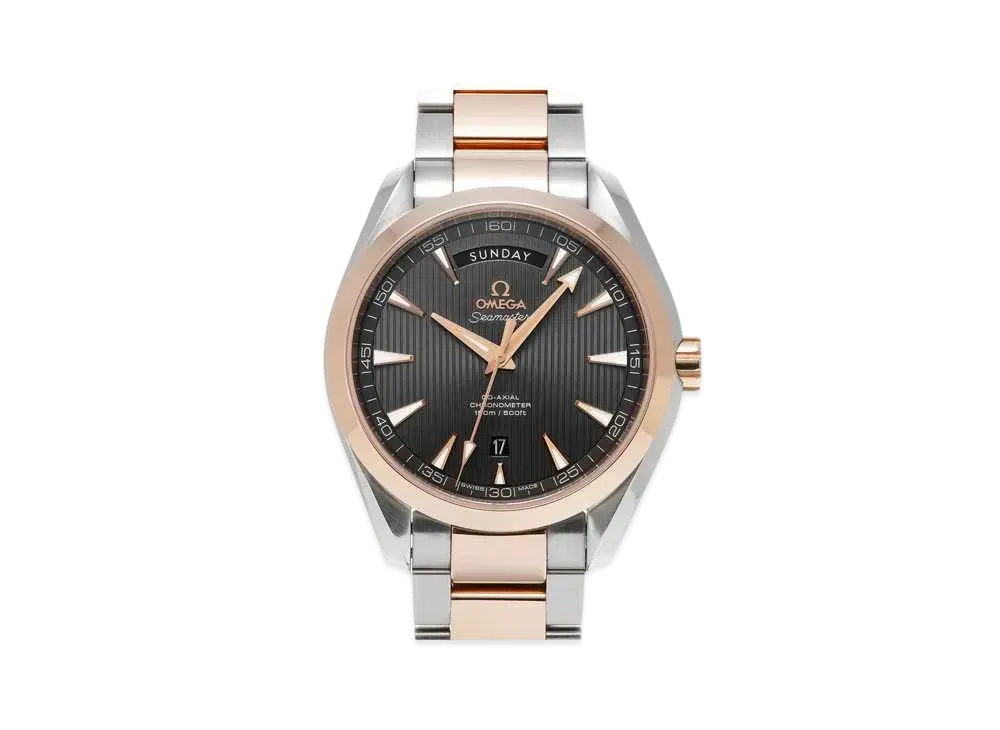 OMEGA Seamaster Aqua Terra Co-Axial Chronometer Day-Date "Gray" 231.20.42.22.06.001