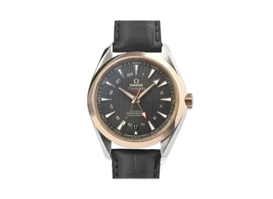 OMEGA Seamaster Aqua Terra GMT "Brown" 231.23.43.22.06.001