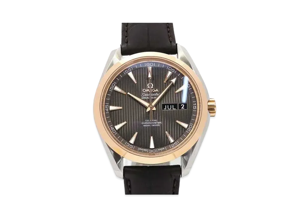 OMEGA Seamaster Aqua Terra Co-Axial Chronometer Annual Calendar "Black" 231.23.43.22.06.002