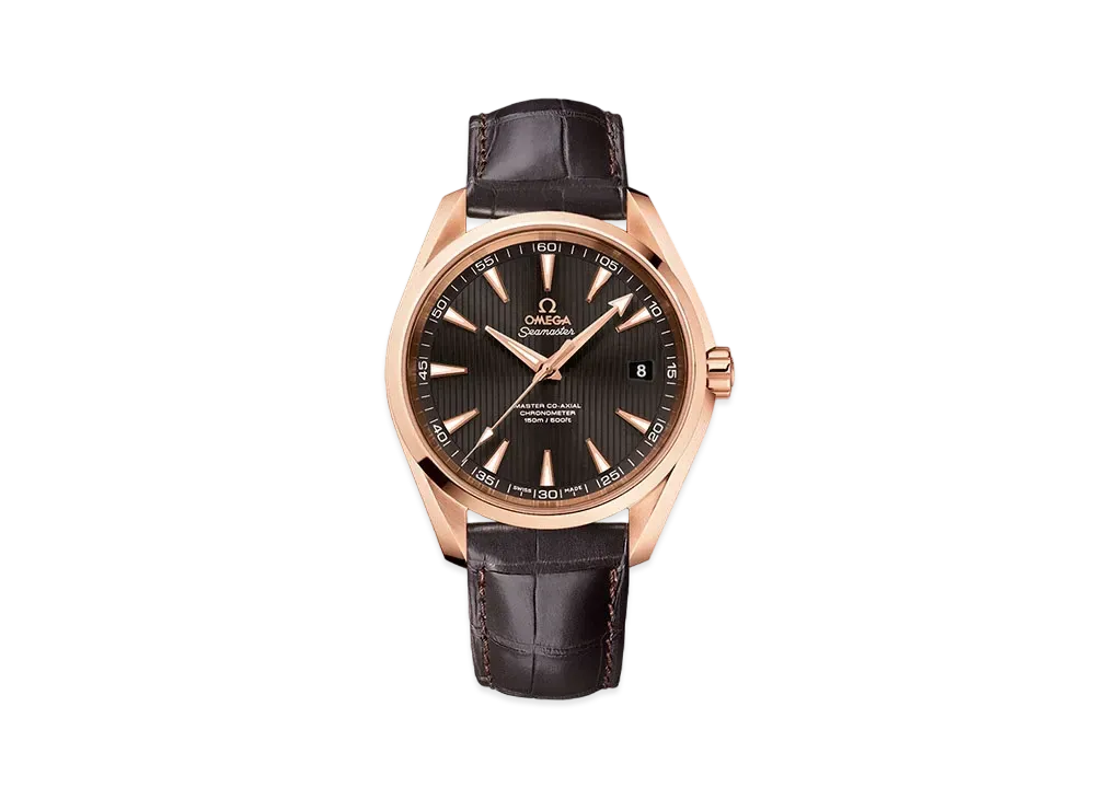 OMEGA Seamaster Aqua Terra Co-Axial Chronometer Date "Gray" 231.53.42.21.06.002