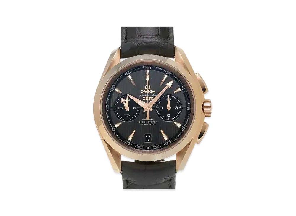 OMEGA Seamaster Aqua Terra Co-Axial Chronometer GMT Chronograph "Gray" 231.53.43.52.06.001