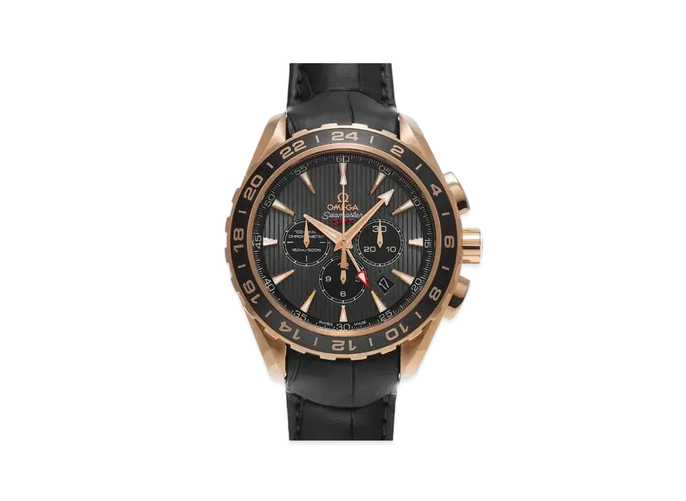 OMEGA Seamaster Aqua Terra GMT Chronograph "Gray" 231.53.44.52.06.001