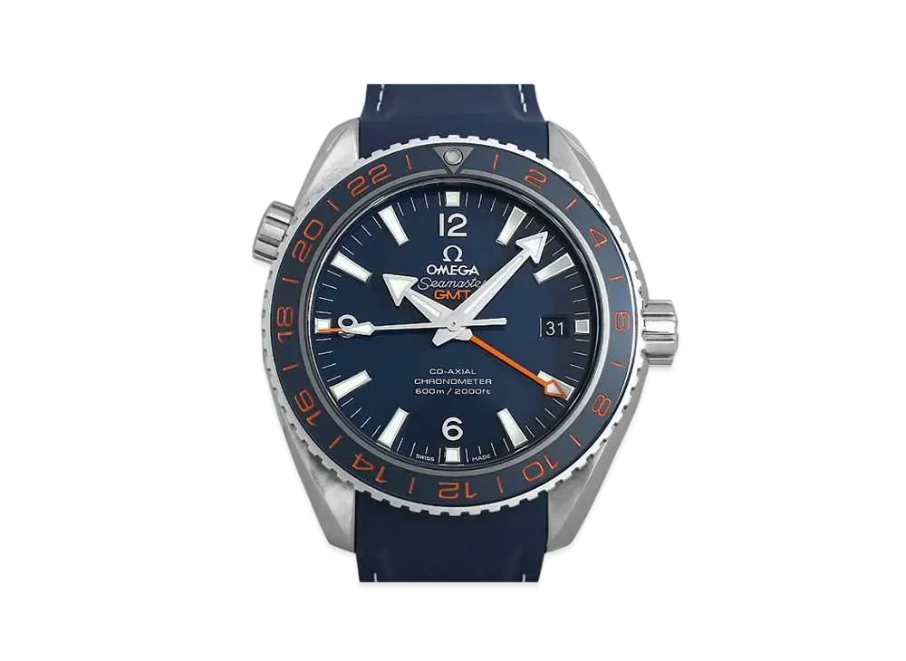OMEGA Seamaster Planet Ocean 600M GMT Good Planet "Blue" 232.32.44.22.03.001