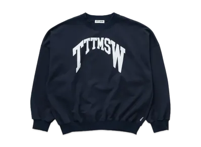 TTT MSW College Logo Crew Neck Sweat "Navy"