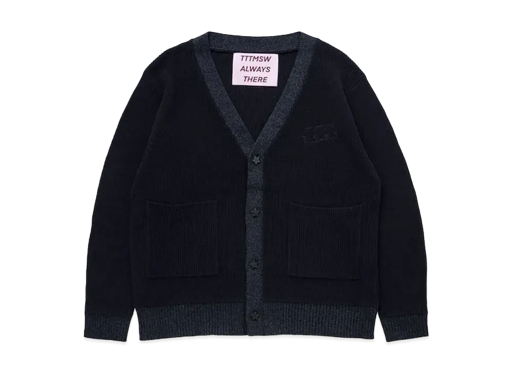 TTT MSW Lame Cardigan "Black"