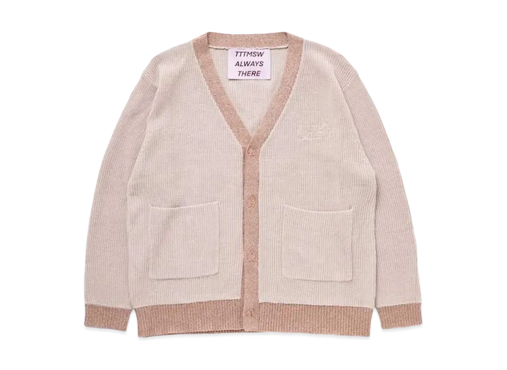 TTT MSW Lame Cardigan "Beige"