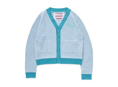 TTT MSW Lame Cardigan "Light Blue"
