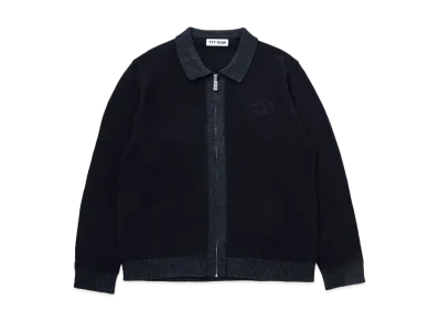 TTT MSW Lame Zip Up Cardigan "Black"