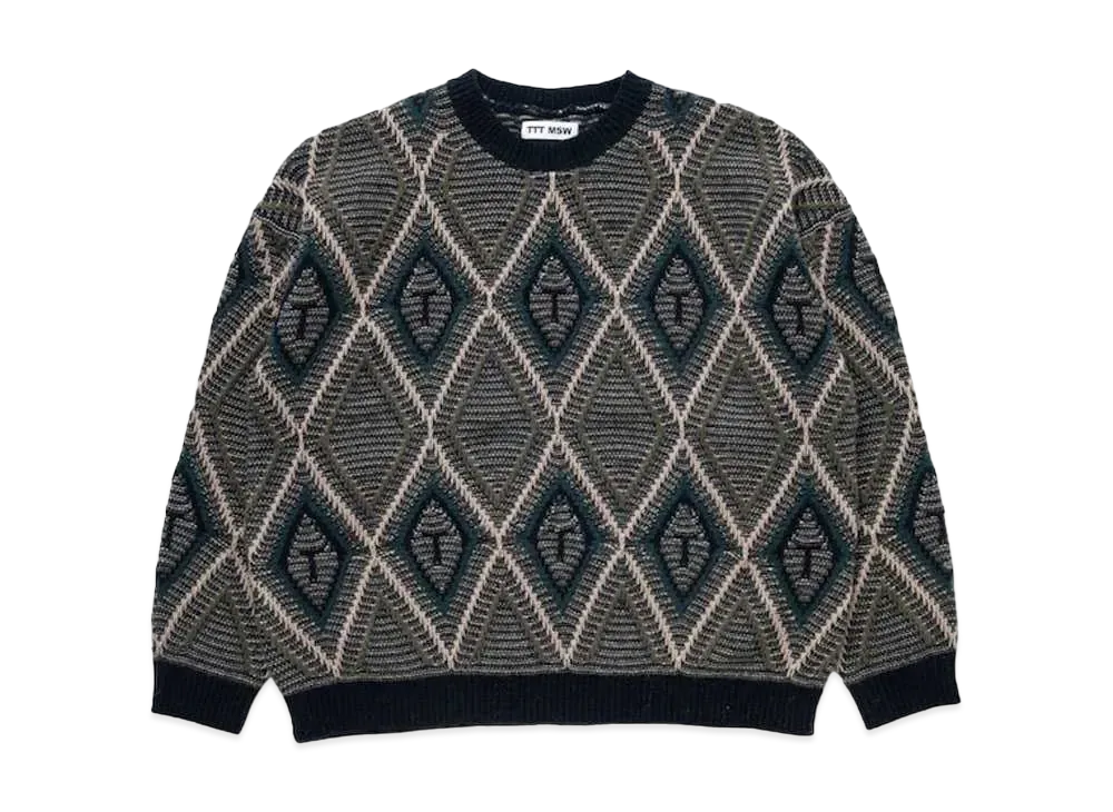 TTT MSW Diamond Pull Over Knit 