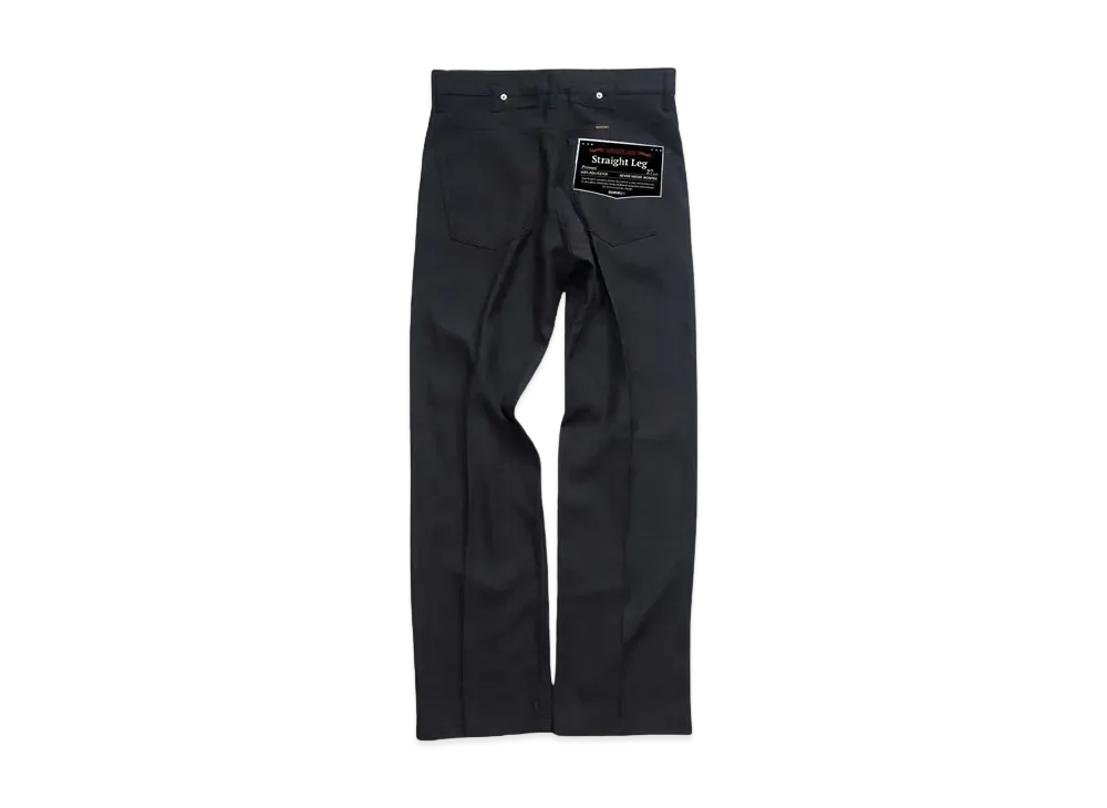 DAIRIKU Straight Pressed Pants "Black"