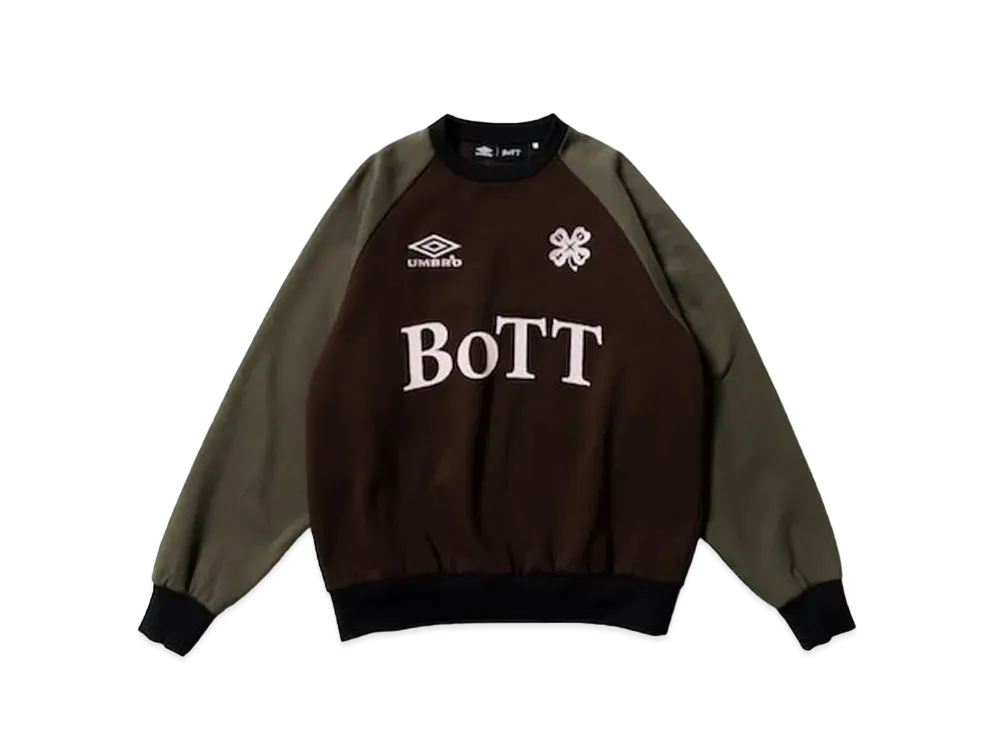 UMBRO x BoTT x BEAMS T Sweatshirt "Brown"