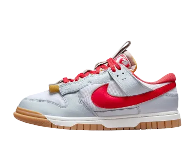 Nike Dunk Low Remastered "White/Light Crimson/Pure Platinum/Sail/Gum Yellow"