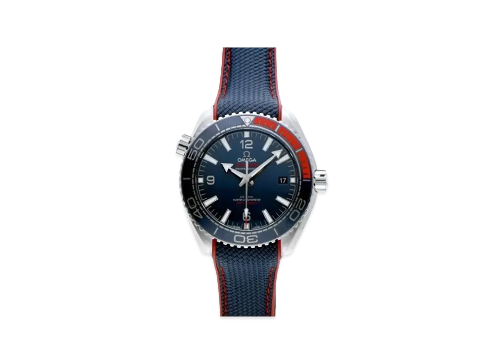 OMEGA Seamaster Planet Ocean 600M Pyeongchang 2018 Limited "Navy" 522.32.44.21.03.001