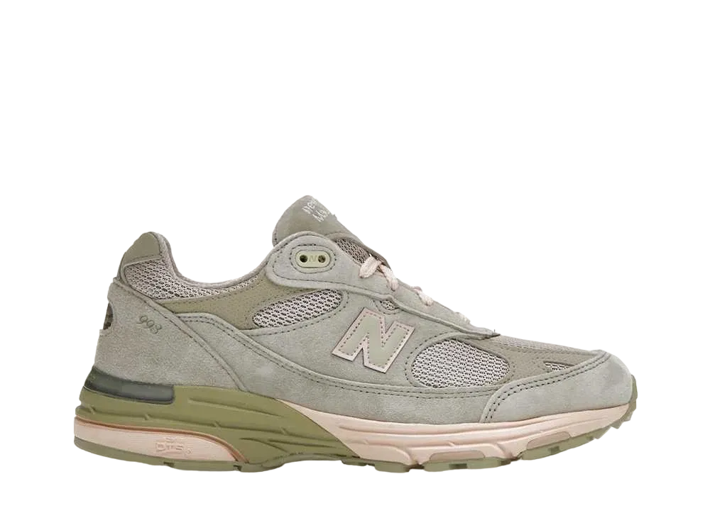 ジョー・フレッシュグッズ × ニューバランス ウィメンズ 993 パフォーマンスアート "セージ"