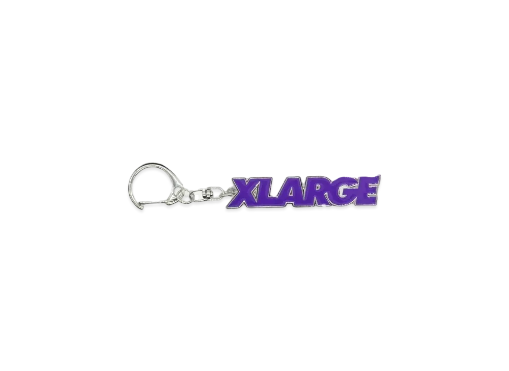 XLARGE STANDARD LOGO KEY CHAIN "PURPLE"