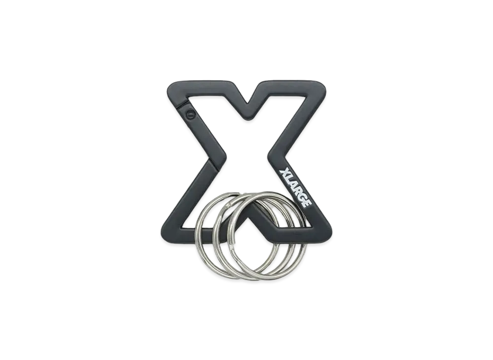 XLARGE X-SHAPED CARABINER "BLACK"