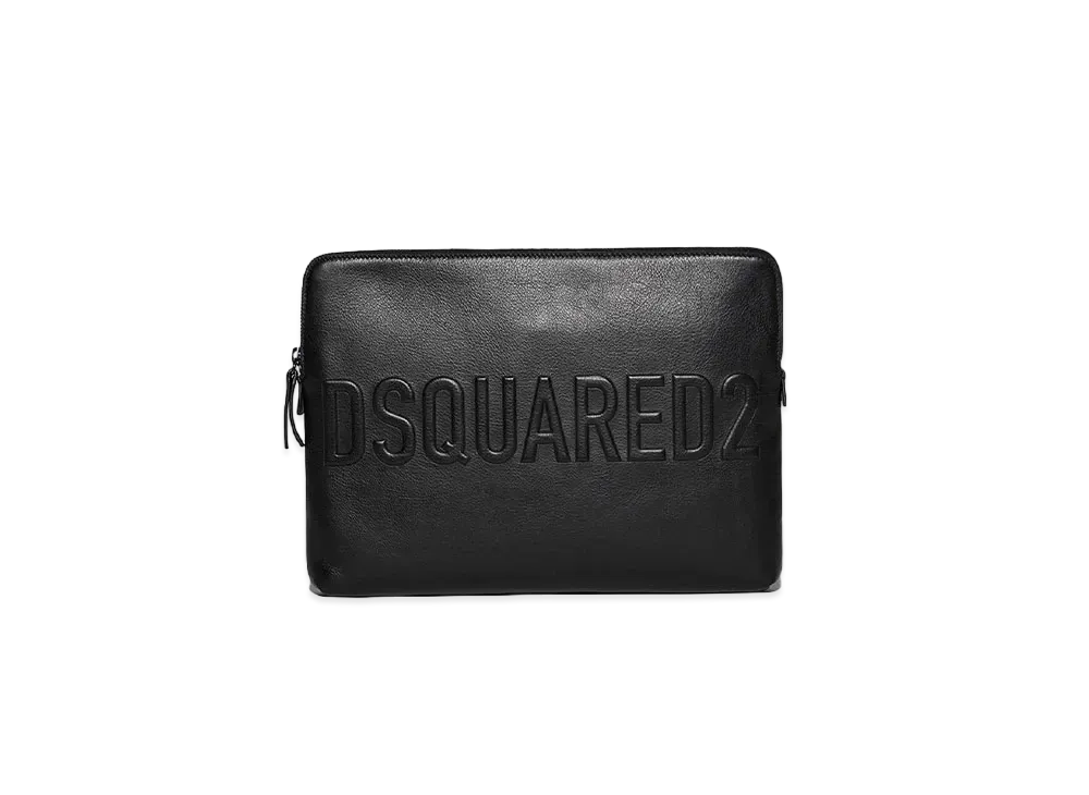 Dsquared2 Bob Clutch "Black"