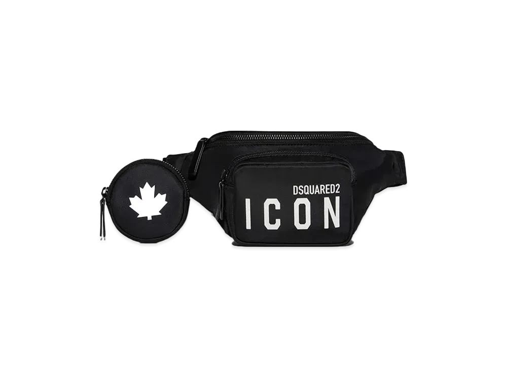 Dsquared2 Be Icon Belt Bag "Black"