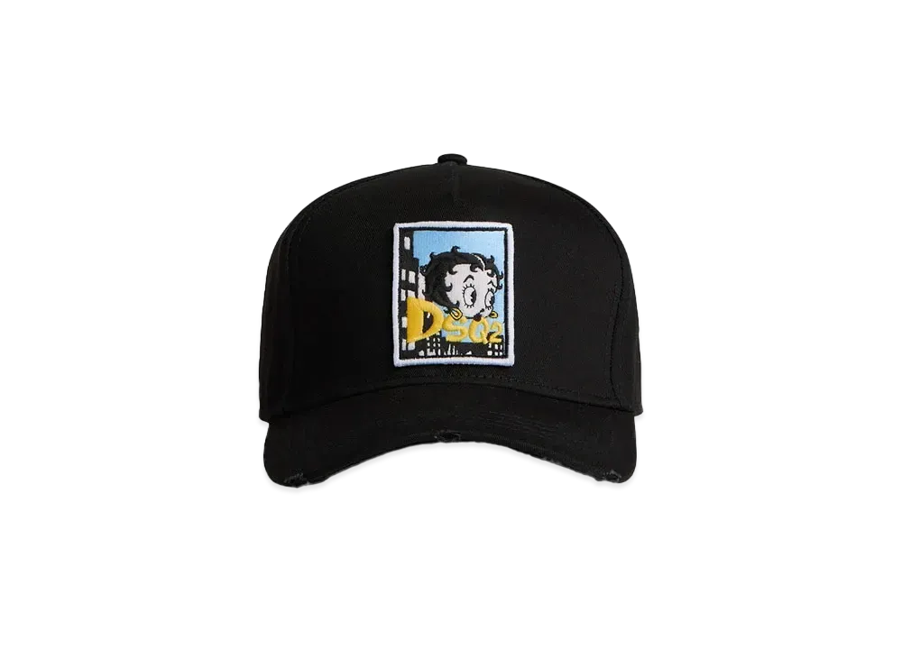 Dsquared2 Betty Boop Baseball Cap #1 "Black"