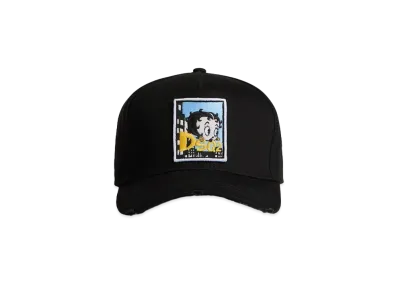 Dsquared2 Betty Boop Baseball Cap #1 "Black"