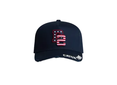 Dsquared2 D2 College Baseball Cap "Navy"