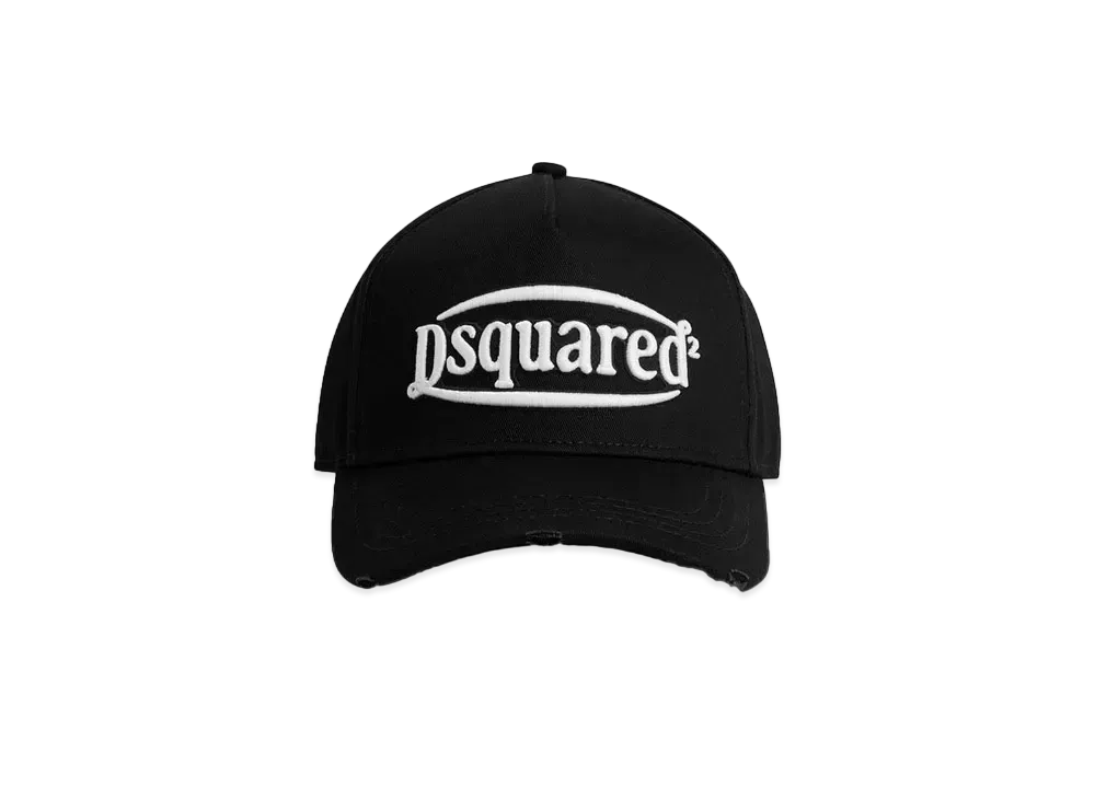 Dsquared2 Baseball Cap #2 "Black/White"