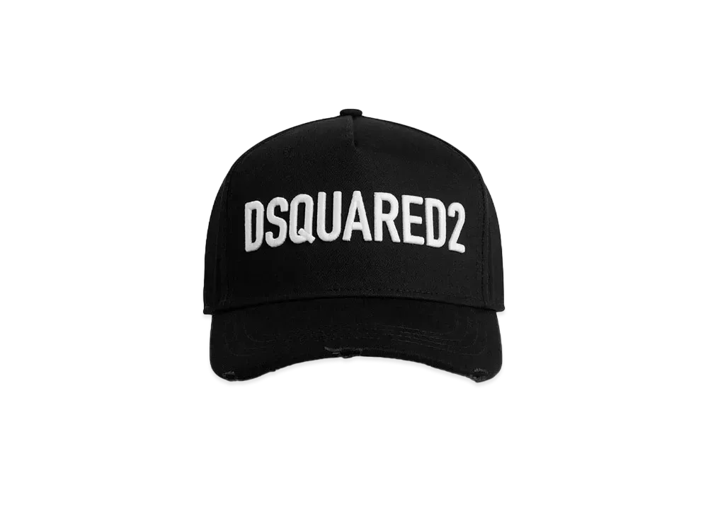 Dsquared2 Technicolor Baseball Cap "Black/White"