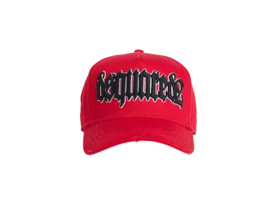 Dsquared2 Gothic Dsquared2 Baseball Cap "Red"