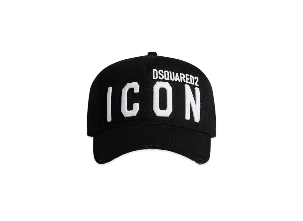 Dsquared2 Be Icon Baseball Cap "Black/White"