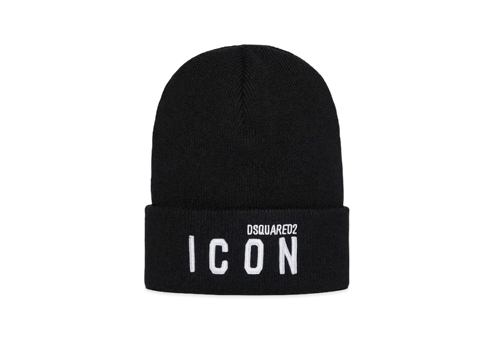 Dsquared2 Be Icon Beanie "Black"