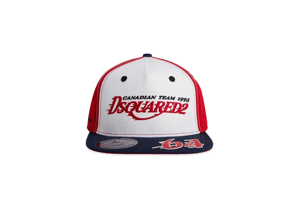 Dsquared2 Basket Baseball Cap #1 "Navy/Red"