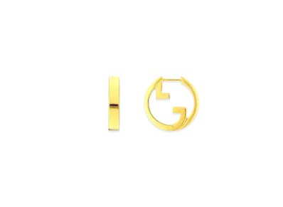 GUCCI Blondie Hoop Earrings "Gold"