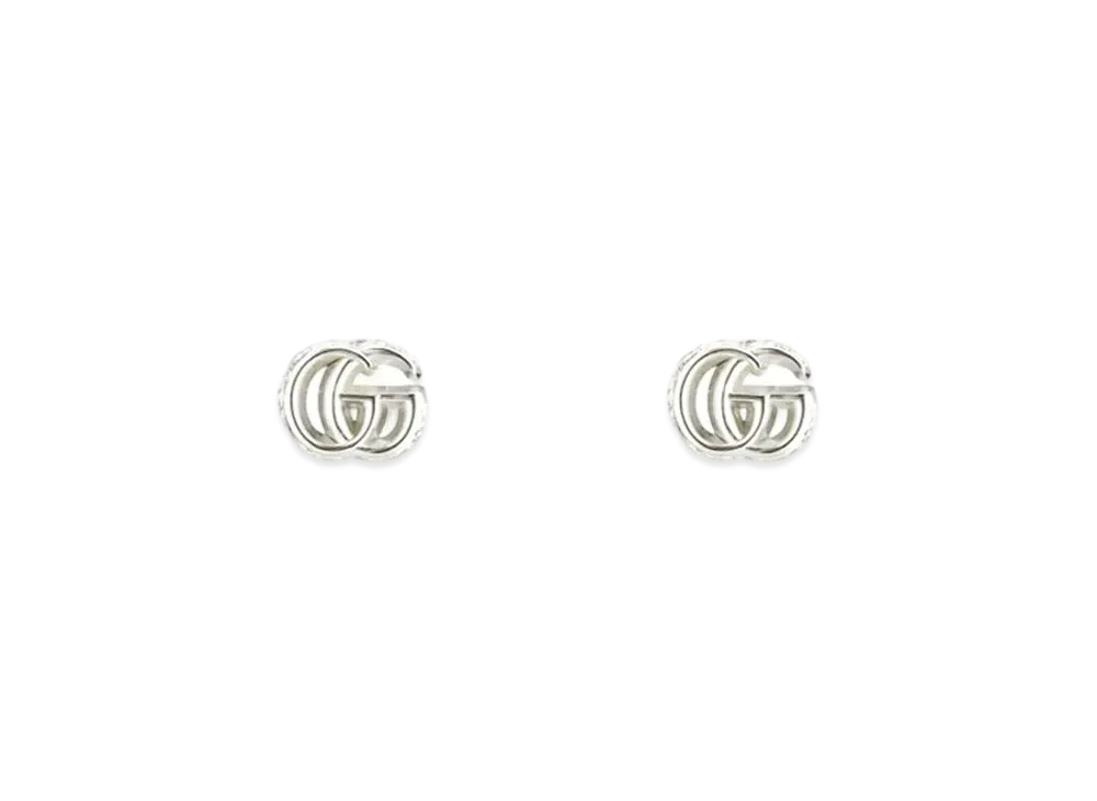 GUCCI GG Marmont Earrings "Silver"
